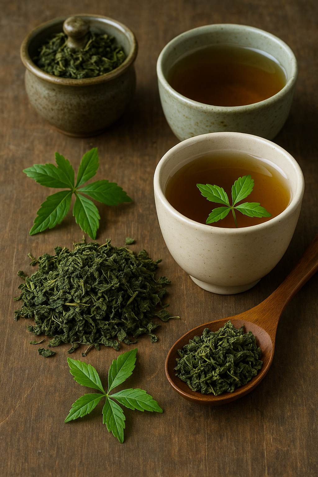 Jiaogulan (Gynostemma pentaphyllum) – Traditionelle Anwendungen und historische Verwendung